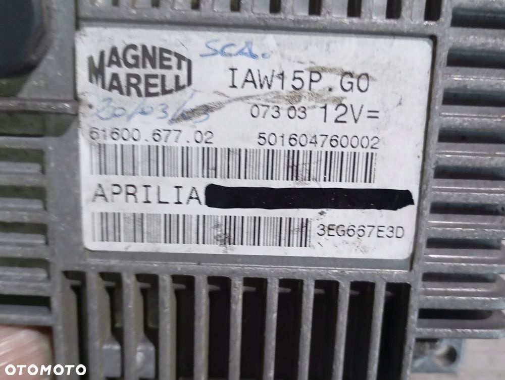 Aprilia scarabeo 500 MODUL ZAPLONU - 2
