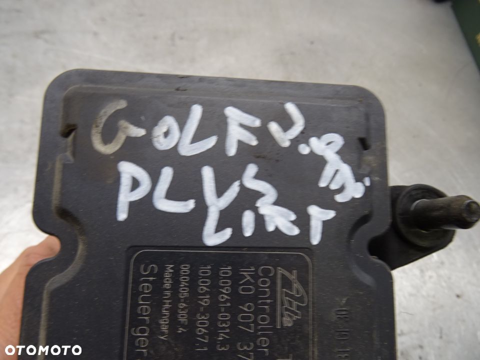 VW GOLF PLUS LIFT 09-14 2.0TDI POMPA STEROWNIK ABS 1K0907379AN / 1K0614517BJ - 3