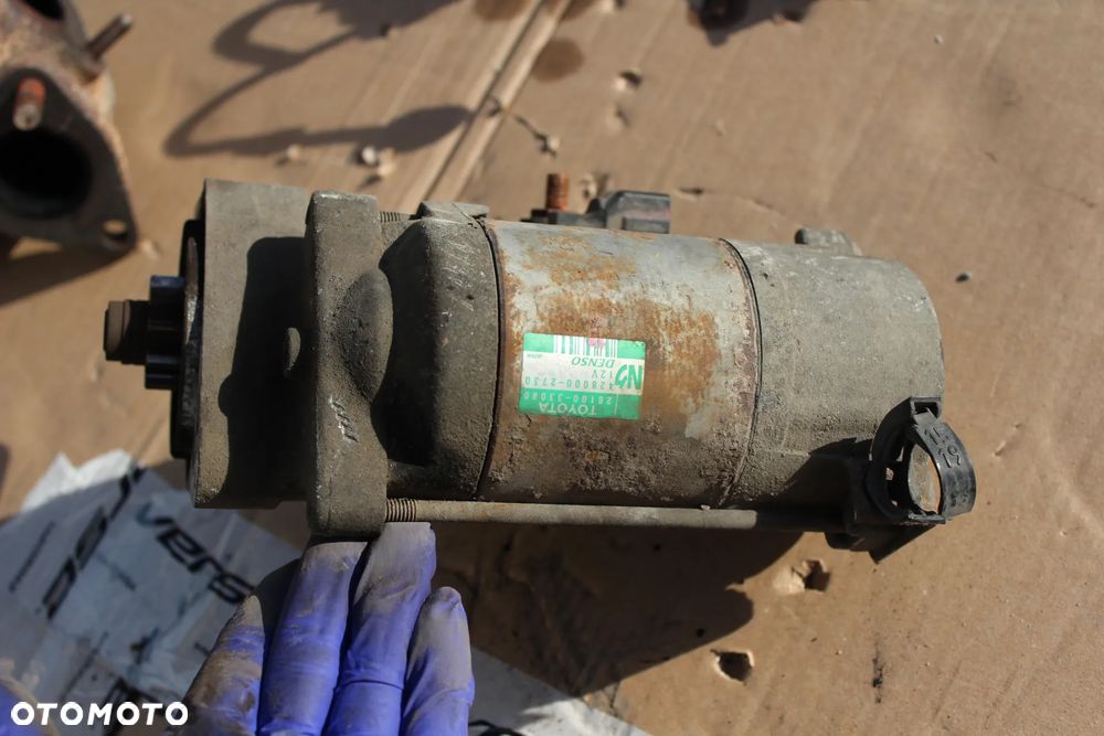 rozrusznik toyota yaris II auris I 1.4 d4d 28100-33080 - 5