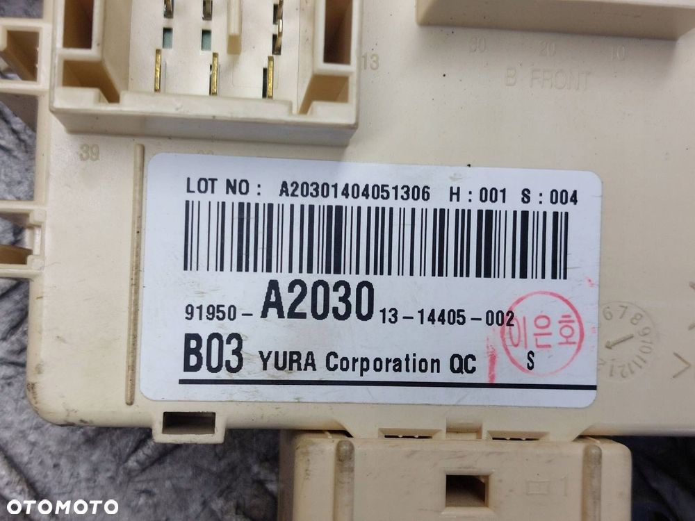 ZESTAW STARTOWY STEROWNIK KIA CEED II 1.6 CRDI 39111-2A977 0281031499 - 14