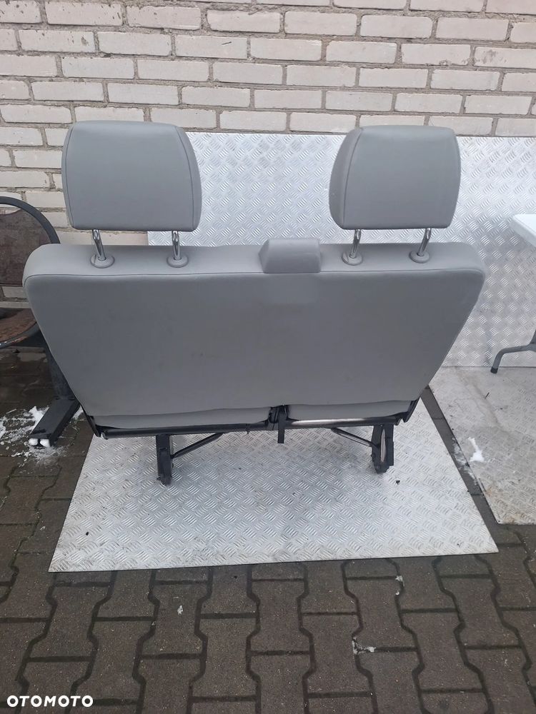 FOTEL KANAPA DWÓJKA 2 RZĄD SKŁADANY - VW TRANSPORTER T5 LIFT FL CARAVELLE - 2