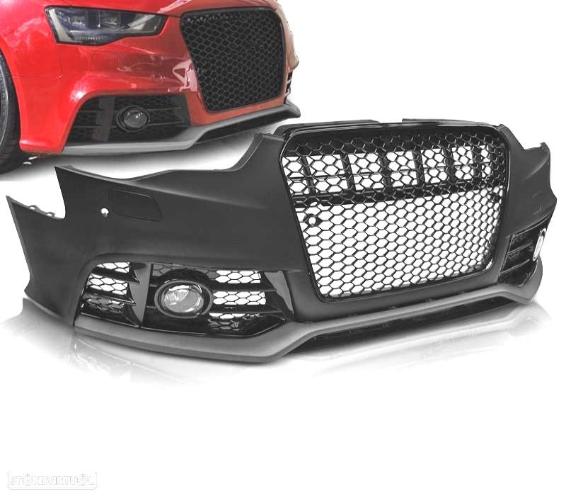 PARACHOQUES FRONTAL PARA AUDI A5 11-16 RS5 ARO PRETO PDC - 1