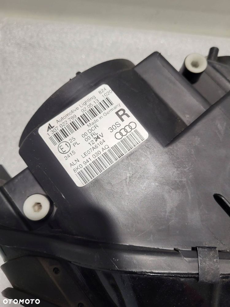 audi a4 b8 8k xenon przód strona prawa 8k0941030aq - 5
