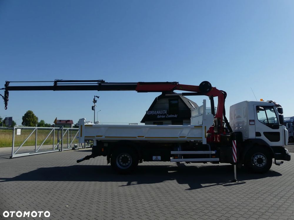 Renault D 18.280 / WYWROTKA 2 STR + HDS SKŁADANY W Z / NISKI PRZEBIEG / - 3