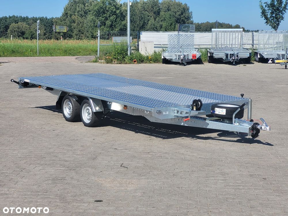 Niewiadów DOSTAWA Przyczepa Laweta MARS 500x210cm PLATFORMA idealna do przewozu aut, AMORTYZATORY, NAJAZDY, ZAPAS! - 15