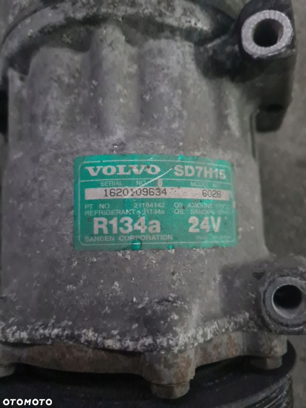 SPRĘŻARKA KLIMATYZACJI KLIMY SD7H15 VOLVO FH 16 EURO 6 - 4