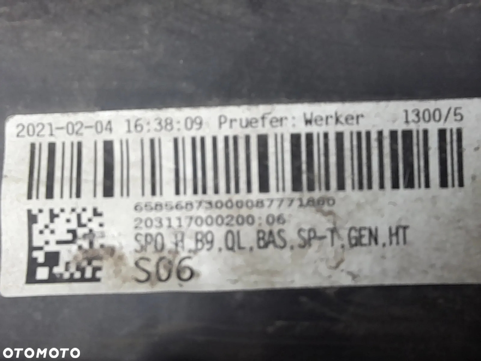 AUDI A4 B9 8W0 17-> DOKŁADKA SPOJLER ZDERZAK TYLNY TYŁ - 8
