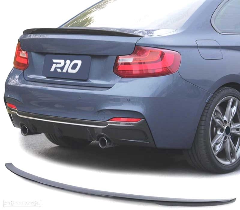 AILERON LIP MALA BRILHO BMW F22 F23 13- LOOK M PERFORMANCE - 1