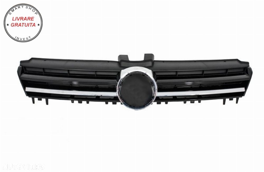 Faruri LED G7.5 Look cu Grila Centrala VW Golf 7 VII G7.5 (2012-2017) Rline Design- livrare gratuita - 2