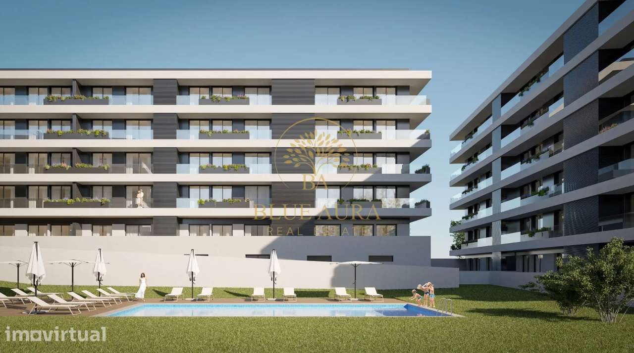 Apartamento  T2 Novo em Condomínio Privado - Grande imagem: 4/12