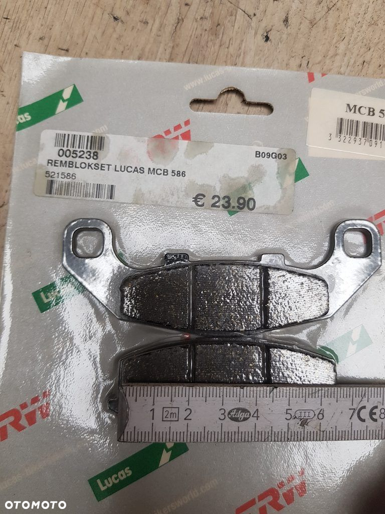 Klocki hamulcowe Lucas MCB 586 RGV 250 / GSX 1100 G / GPZ 500 S - 6