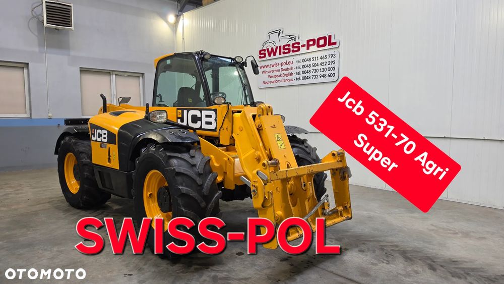 JCB 531-70 AgriSuper Ładowarka Teleskopowa 634LSU MANITOU 536-70 Agri 536-60 Agri 541-70 Jlg Merlo 542-70 xtra - 1