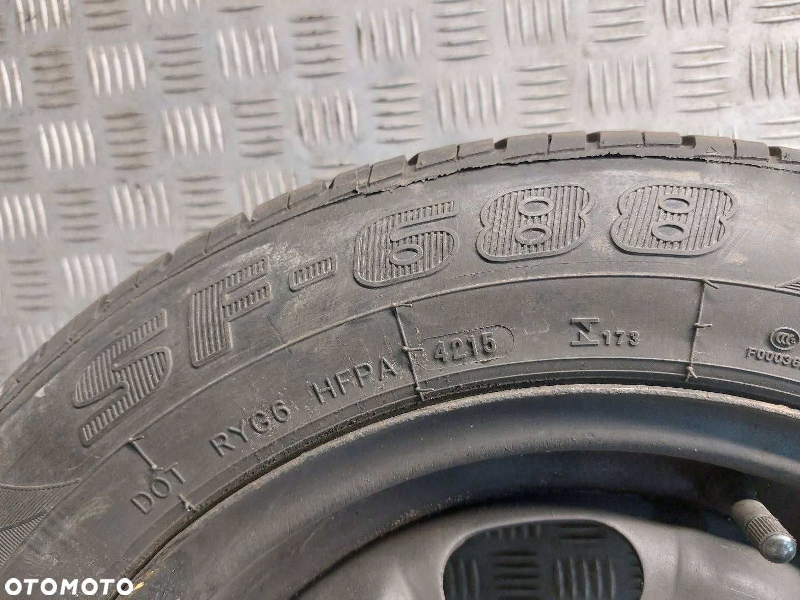 KOŁO ZAPASOWE ZAPAS 4X100 6JX14 ET38 185/60R14  OPEL ASTRA G - 6