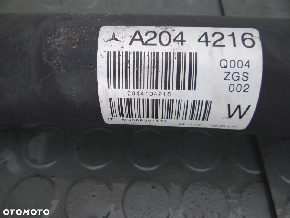 Mercedes C W204 2.2 CDI WAl napedowy manual 2044104216 - 5