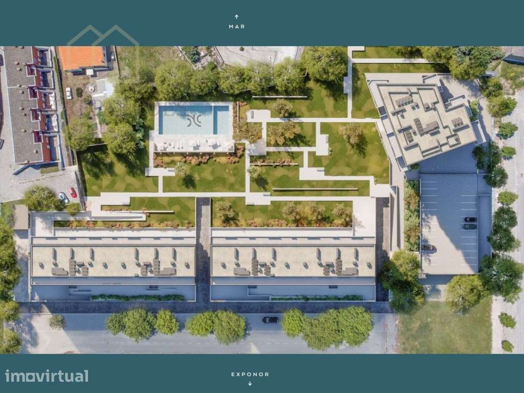 Apartamento T3 para comprar em Leça da Palmeira - Porto | Condomíni... - Grande imagem: 2/20