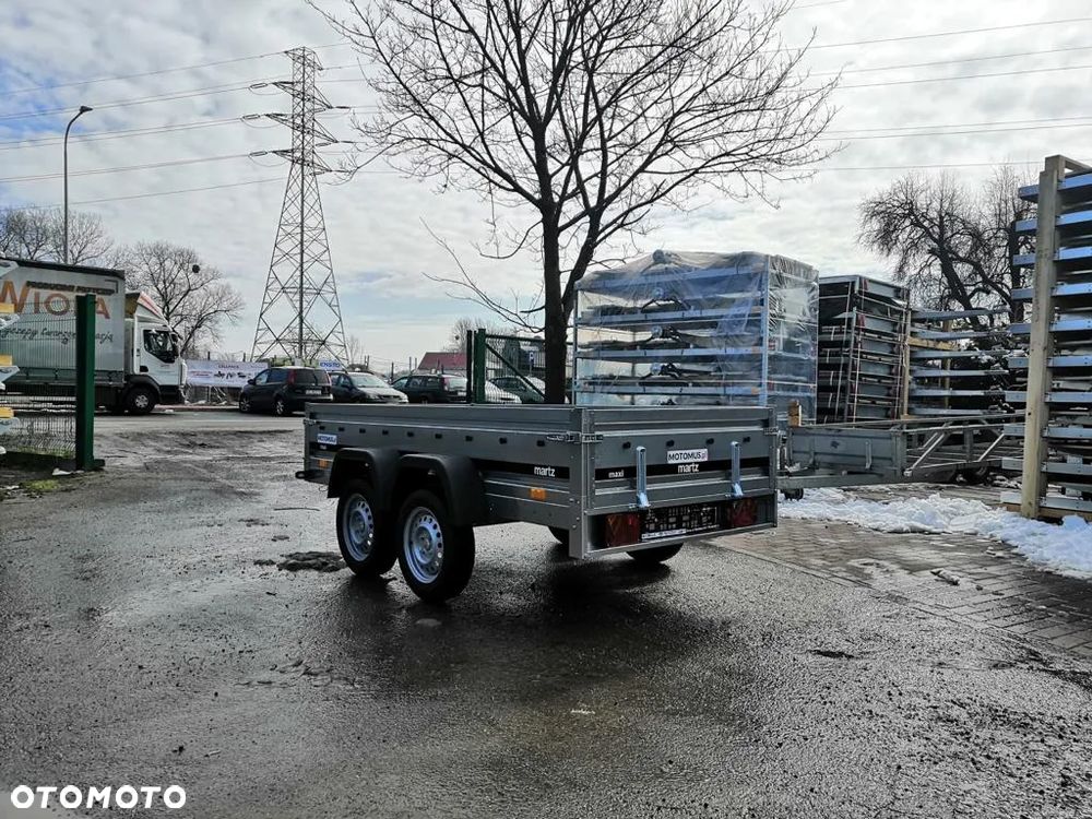 Martz Przyczepa Martz Premium 264/2 2 oś 264x126x40cm dwuosiowa mocna dostawa - 3