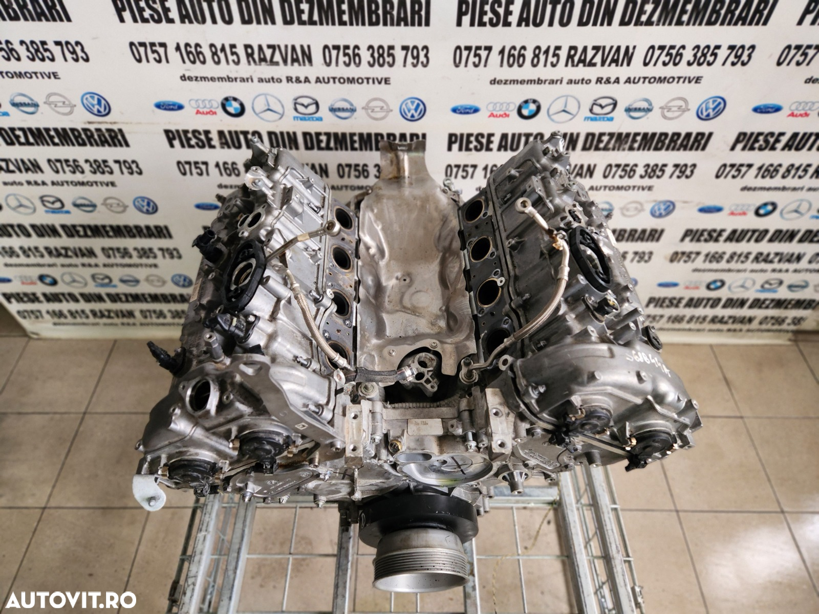 Motor Nou Bmw 4.4 Benzina M Power Twin Turbo Cod S68B44A Euro 6 M760 G70 G71 M60I X7 M G07 X5 X6 M - 8