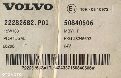 MODUŁ STEROWNIK KOMPUTER KASETA VOLVO FH4 21926375 - 3