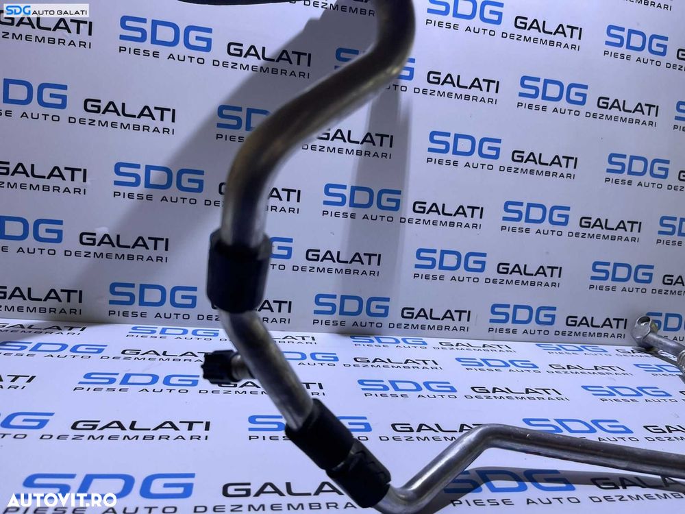 Furtun Conducta Compresor Radiator AC Aer Conditionat Clima Volkswagen Jetta 2.0 TDI BKD AZV 2006 - 2011 Cod 1K0820743AM [D0675] - 5