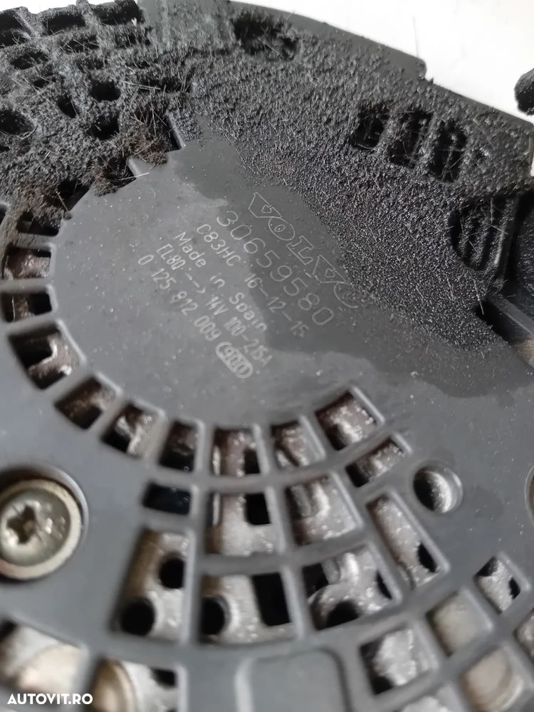 Alternator Volvo S90 V90 2.0 D 2016-2020 Cod 30659580 XC60 S40 V40 XC90 S60 V60 - 8