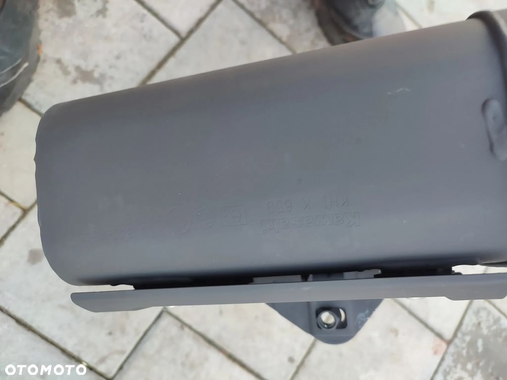 Tłumik, wydech, kolektor, osłona wydechu Kawasaki EN 650 Vulcan - 12