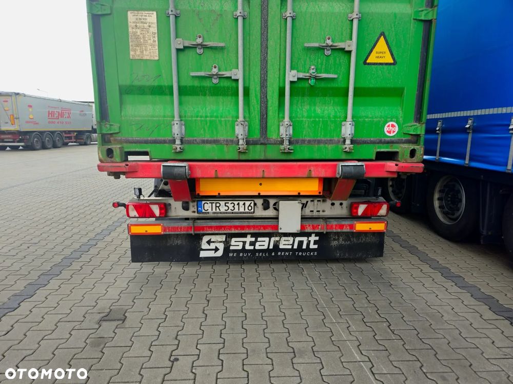 Fliegl SDS 01 Naczepa z agregatem pod kontenery 40- stopowe - 9