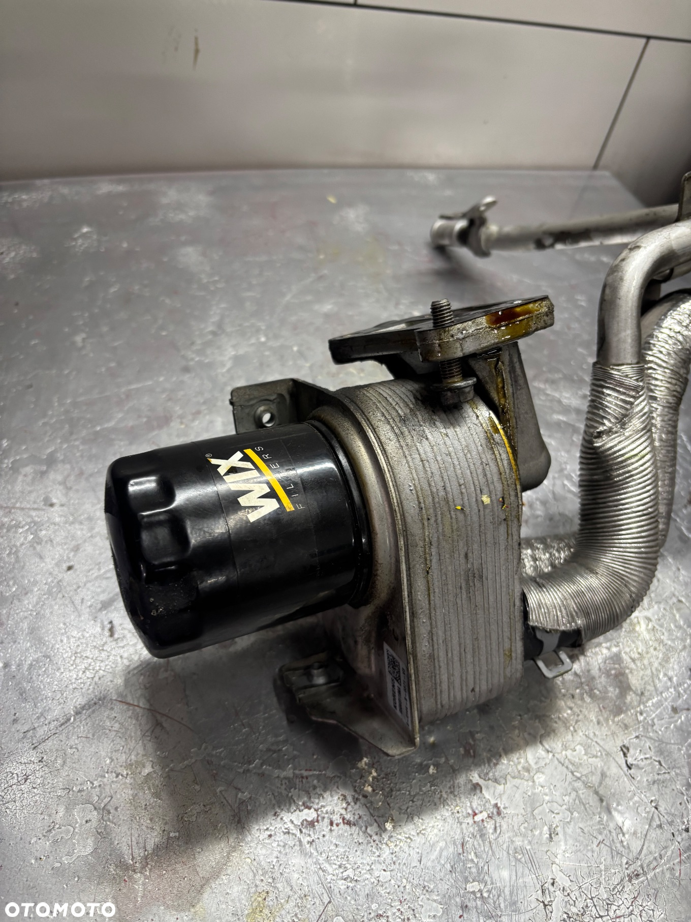 JEEP CHEROKEE KL LIFT 2019- 2.4 OBUDOWA CHLODNICA MOCOWANIE FILTRA OLEJU 05048119 - 5