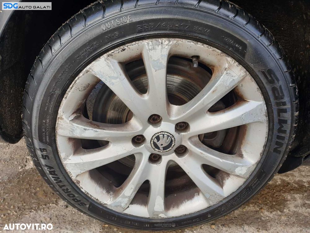 Set 4 Jante Roti Aliaj 225 45 17 R17 5x112 Volkswagen Golf 6 2008 - 2014 Cod sdgj17bss23 - 4