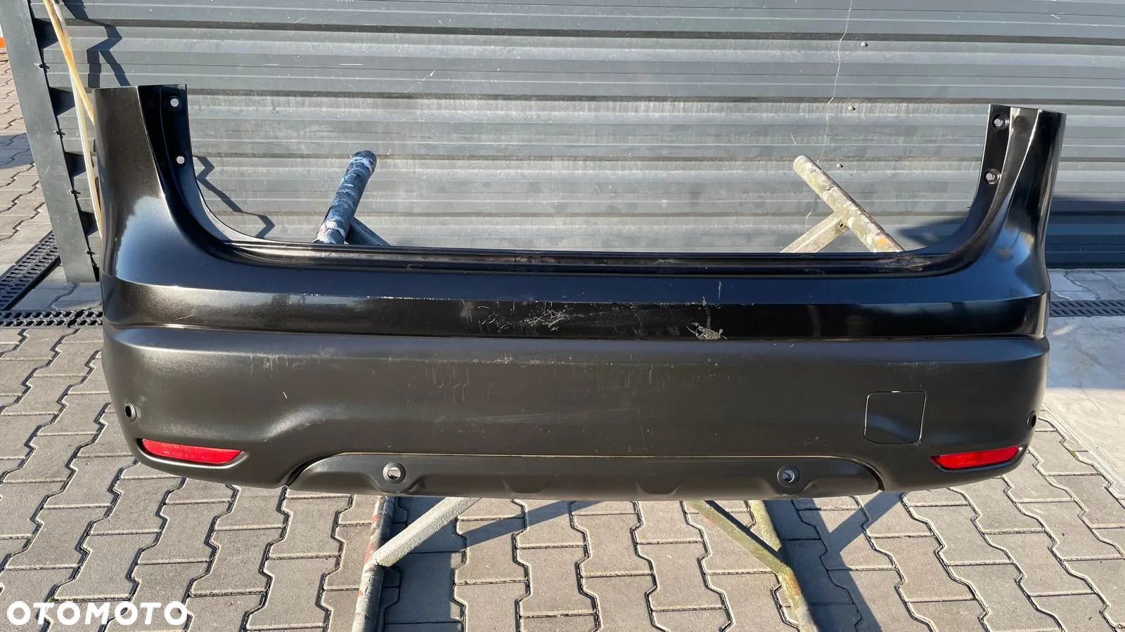 ZDERZAK TYŁ PDC NISSAN QASHQAI II J11 13-17 KOLOR Z11 G - 1