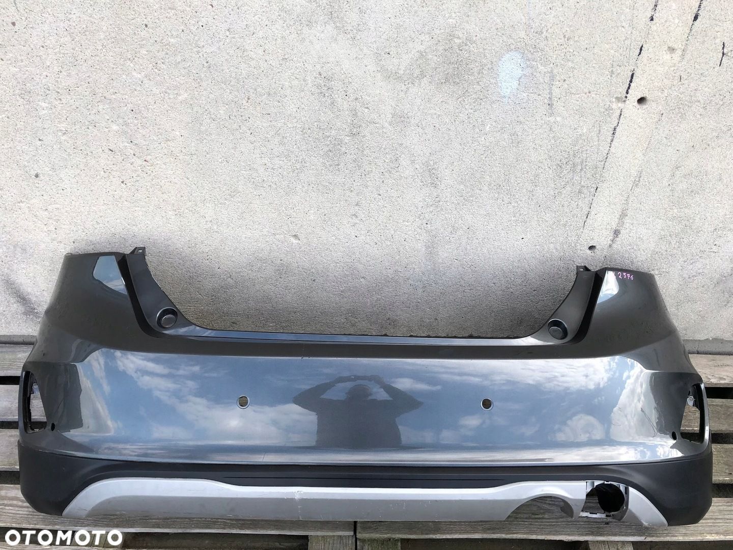 ZDERZAK TYŁ TYLNY FORD FIESTA MK8 VIII 2017- ACTIVE  SPOILER DÓŁ CAŁY - 1