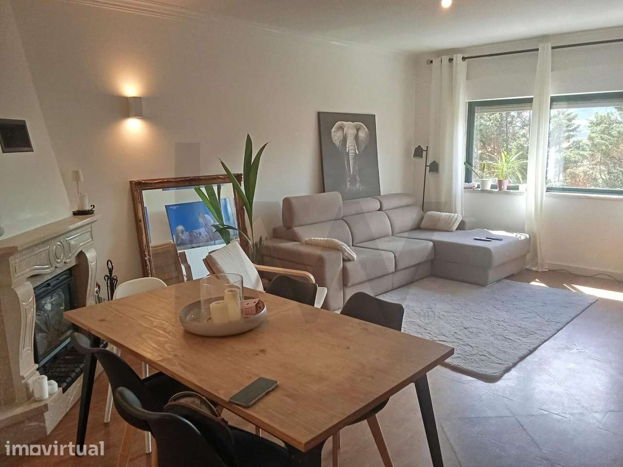 Apartamento T2+1 em Sintra com arrecadação e vista para o Palácio Naci - Grande imagem: 2/23