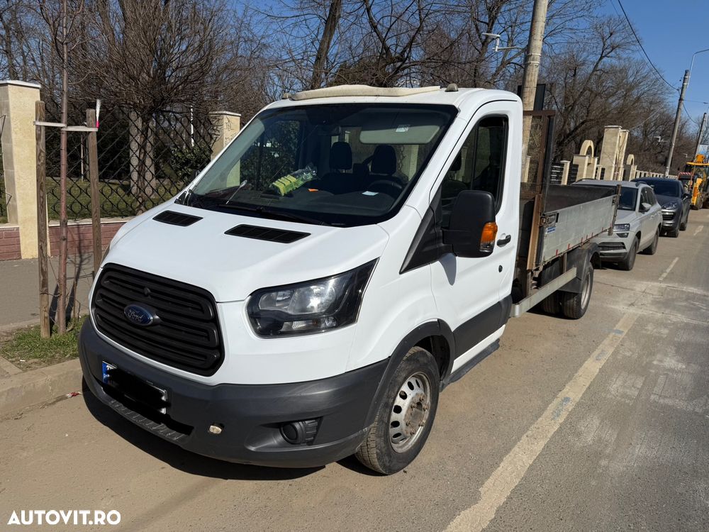 Ford Transit L3 2019 Basculabil Punte Dubla Unic Proprietar de noua Km Reali Istoric Service Kit Distribuție nou kit ambreiaj nou Camioneta Bena Tranzit Basculare Basculanta pick up NU Iveco Mercedes VW Daily Peugeot Fiat Boxer Opel Renault 35c 65c - 25