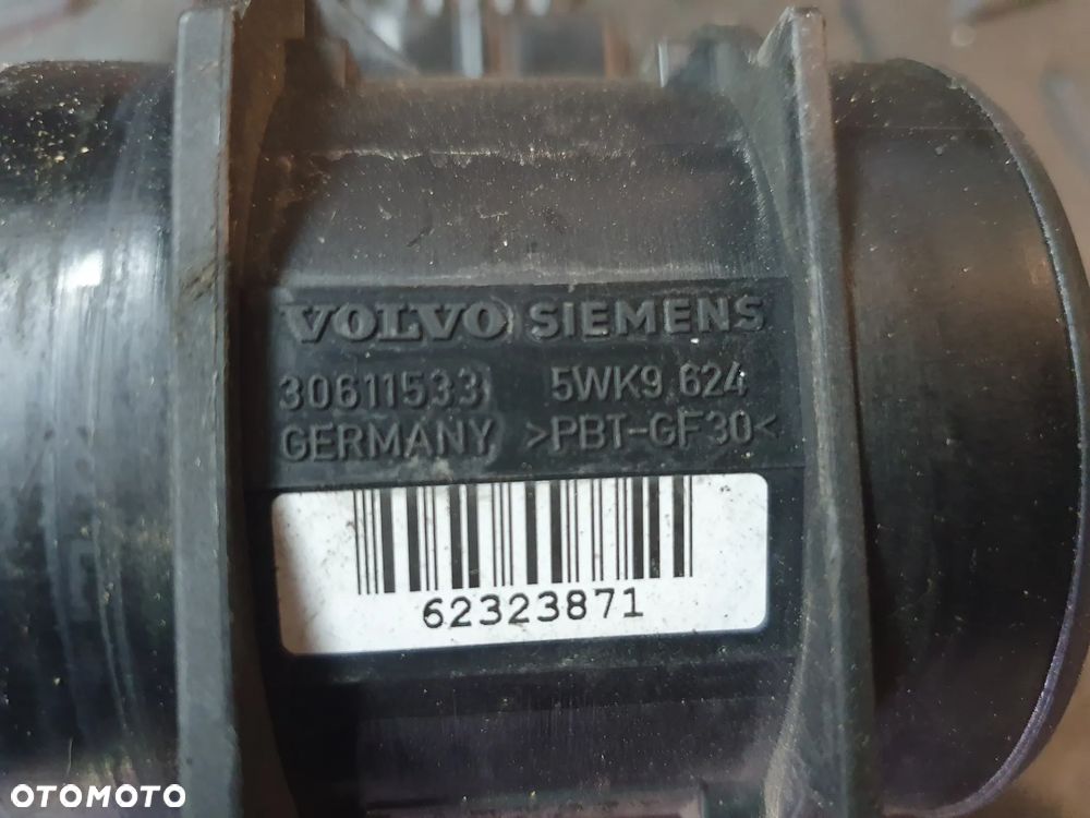 Volvo S40 V40 99-03 1.8 2.0 Przepływomierz 30611533   + WTYCZKA INSTALACJA   5WK9624 - 4