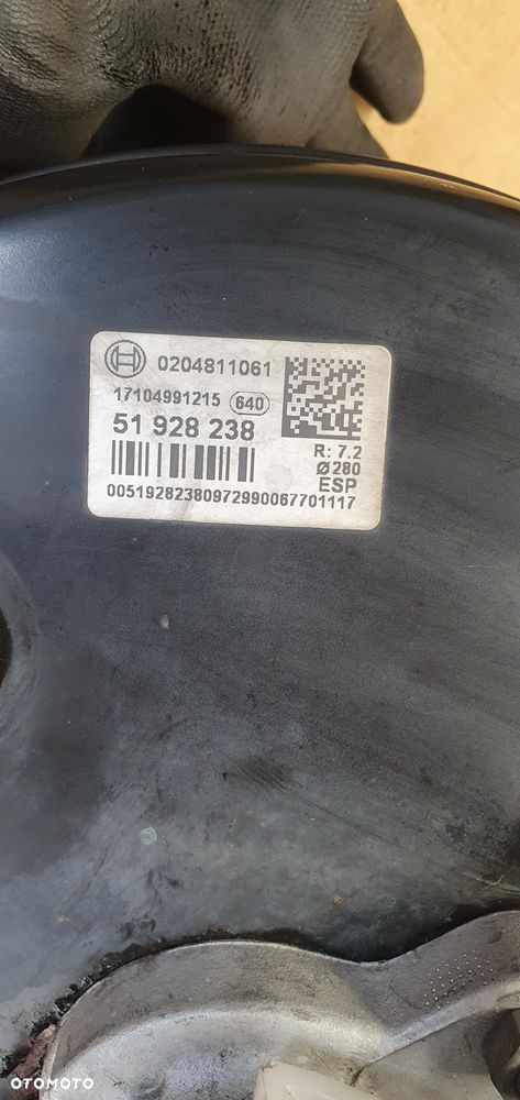 Serwo wspomaganie hamulca Citroen Jumper 51928238 - 6