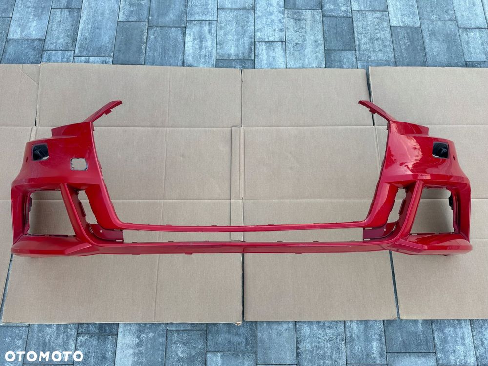 zderzak przód audi a3 s-line 8v5 lift sedan oryginał spryski pdc - 1