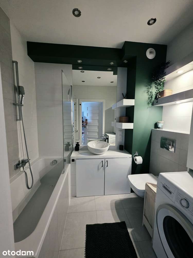 2-pokojowe mieszkanie 43m2 + balkon 17m2