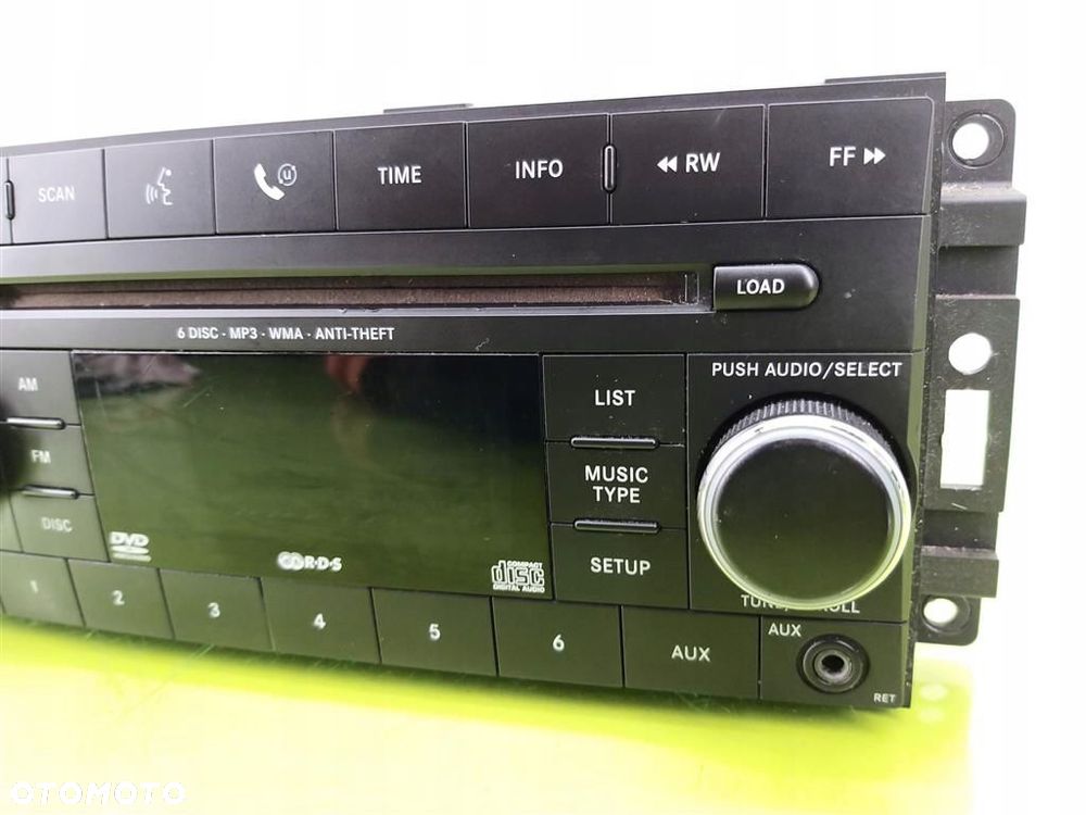 RADIO DODGE CALIBER JEEP PATRIOT COMPASS  07-12 R 05064943AD - 2