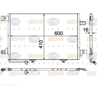 SKRAPLACZ, KLIMATYZACJA 8FC 351 301-674 MERCEDES W169  W245 - 3