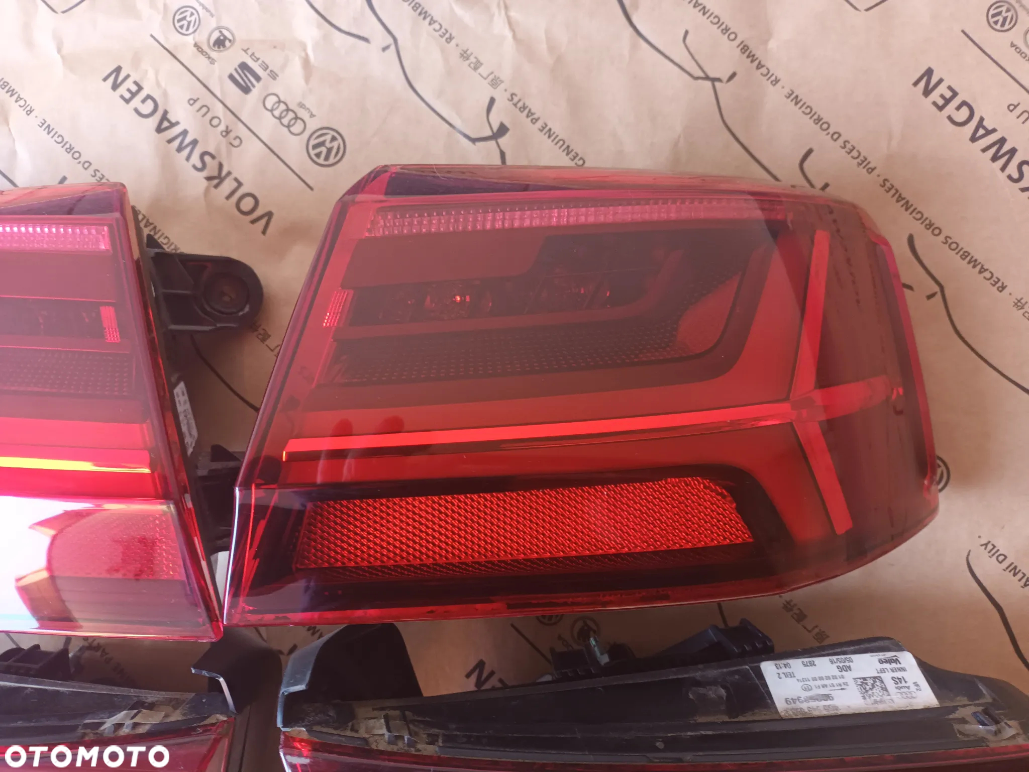 AUDI A6 C7 4G lift Komplet lamp tył LED MATRX dynamiczny kierunkowskaz 28km - 5