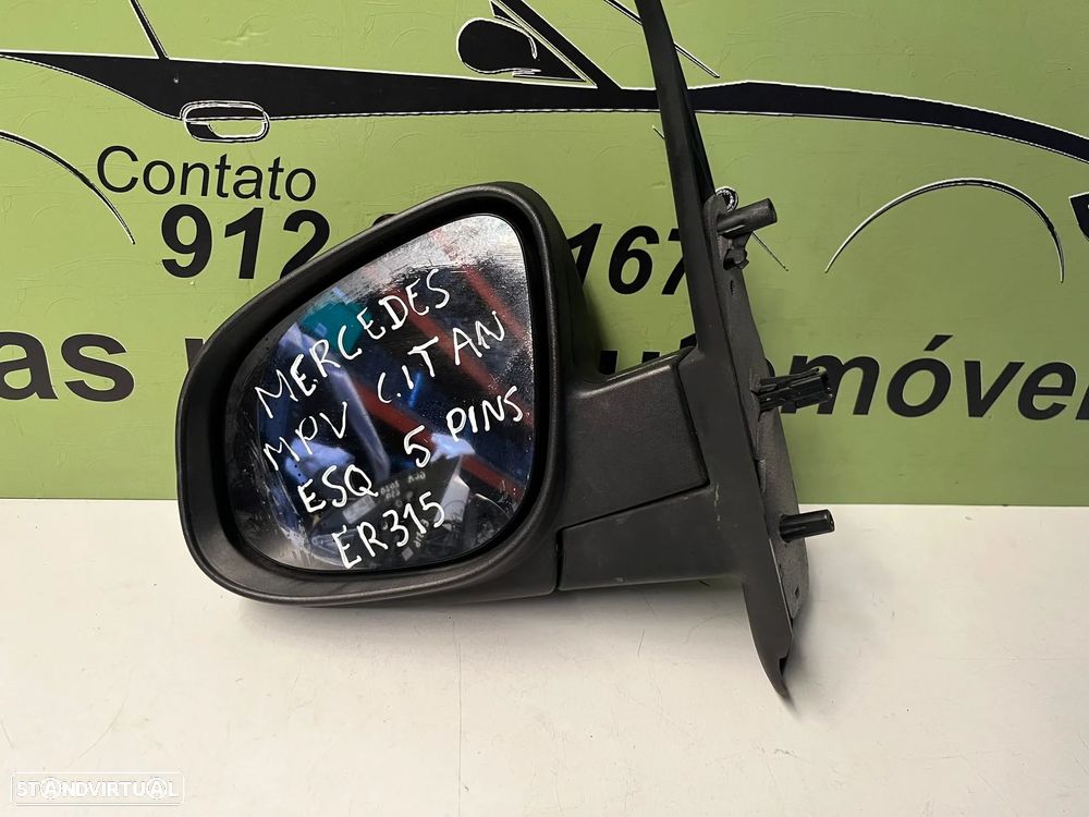 Mercedes Citan / ESPELHO RETROVISOR ESQUERDO - ER315 - 1