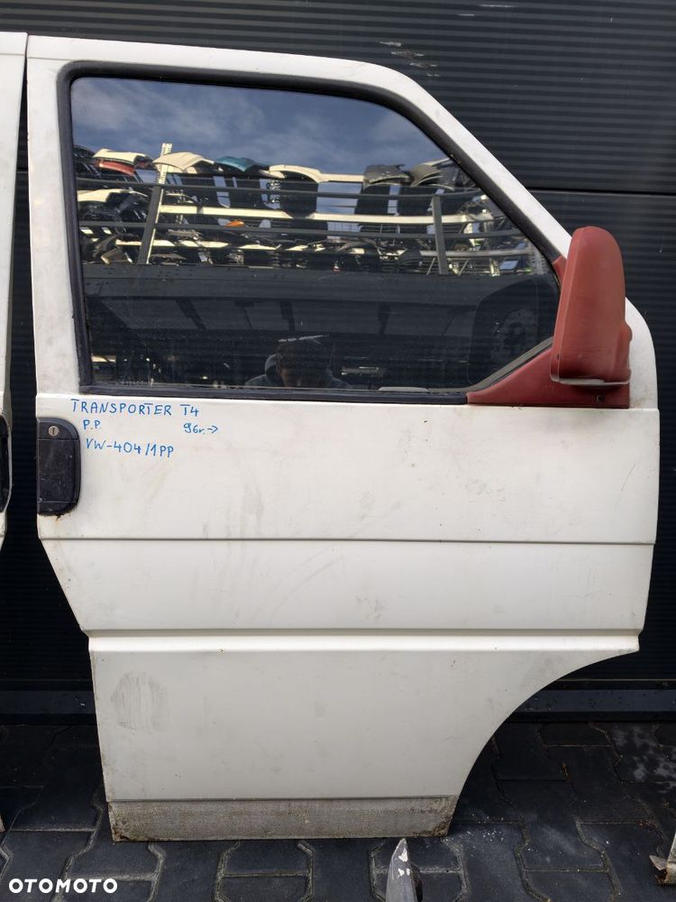 W-wa VW T4 DRZWI MASKA BŁOTNIK ZDERZAK GRILL BELKA KOLOR BIAŁY - 6