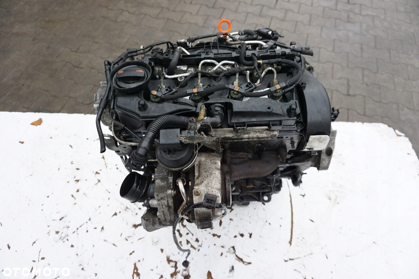 SILNIK CFF CFFB VOLKSWAGEN SKODA SEAT 2.0 TDI Z TURBO 88 TYS KM - 5