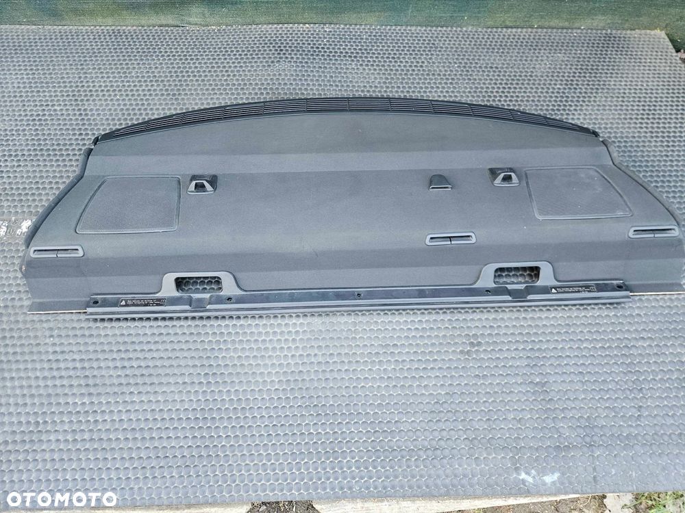 Półka Podszybie 7058347 9111244 7123386 Kratka Listwa Bagażnika Osłona Tapicerka Czarna Tył Tylna BMW 3 E90 LCI Lift Sedan - 8