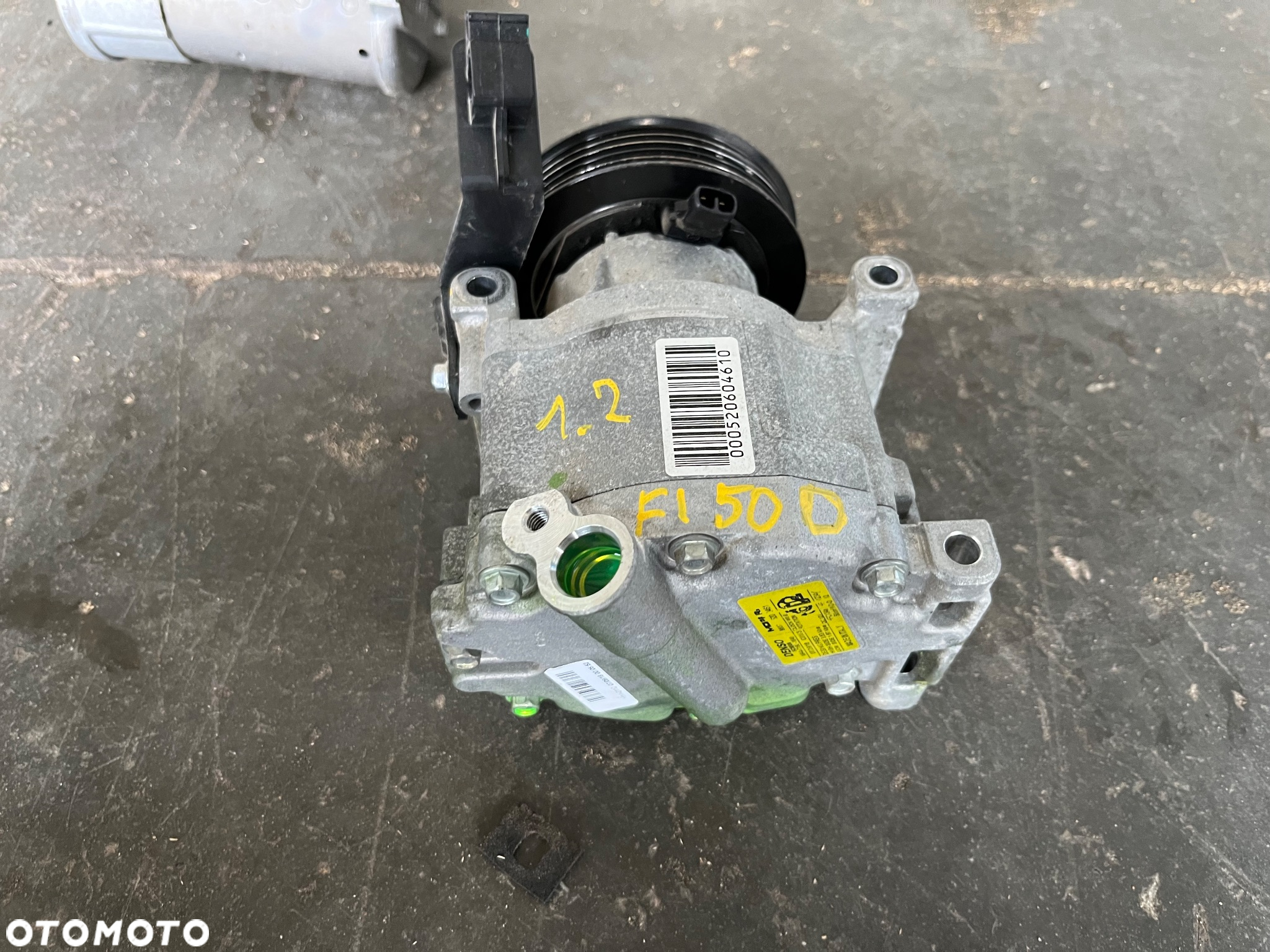 Sprężarka kompresor klimatyzacji Fiat 500 1.2 - 2