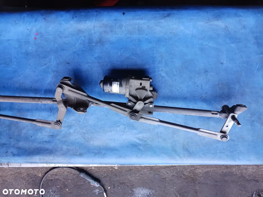 Mechanizm wycieraczek przód Citroen C4 Peugeot 307 silniczek Valeo 404.638 ramiona wycieraczek przedni kompletny - 2