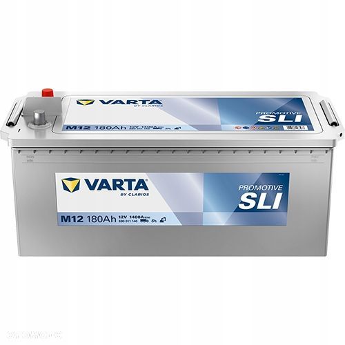 Akumulator Varta PROMOTIVE SLI M12 12V 180Ah 1400A - 46,5 kg - 1