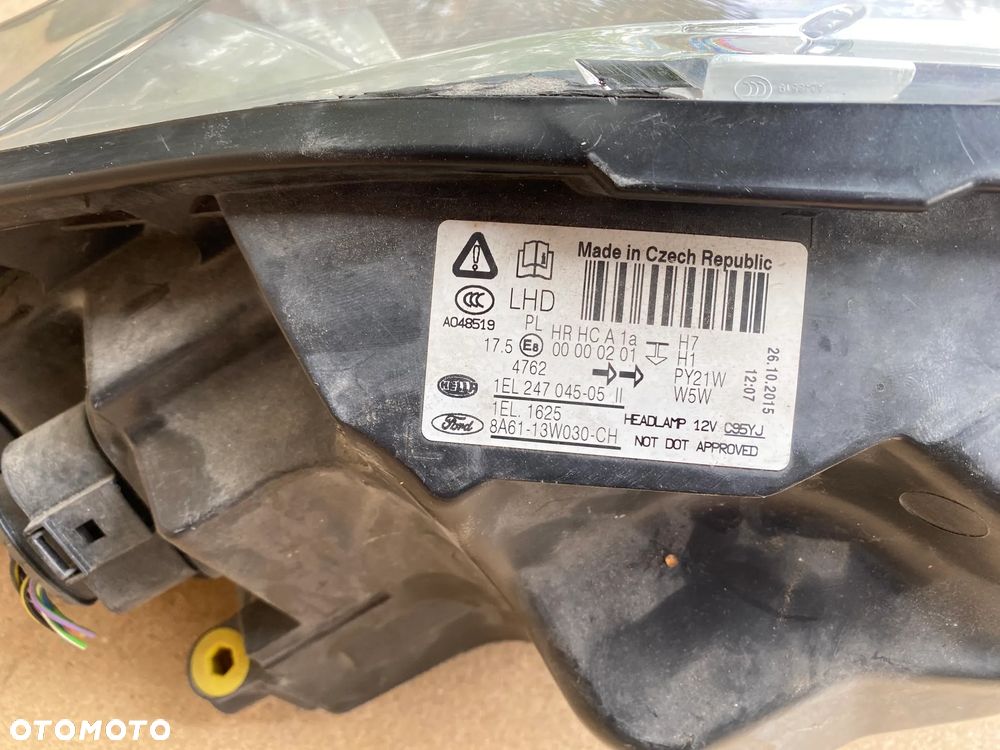 REFLEKTOR LAMPA LEWA FORD FIESTA MK7 1EL24704505 - 4
