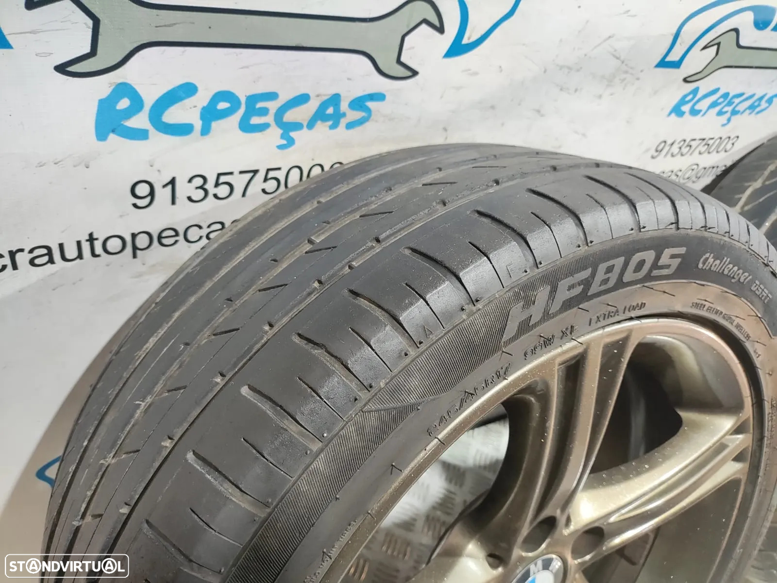 - Jantes 17 Polegadas Originais BMW Style 393 - 5x120 - 36116796242 | 6796242 - F20 | F21 | F30 | F31 | F32 | F33 | F36 - 12