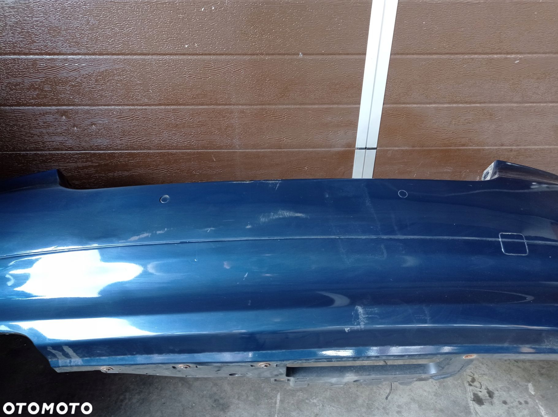 BMW E90 ZDERZAK TYŁ TYLNY MYSTICBLAU METALIC PDC - 4