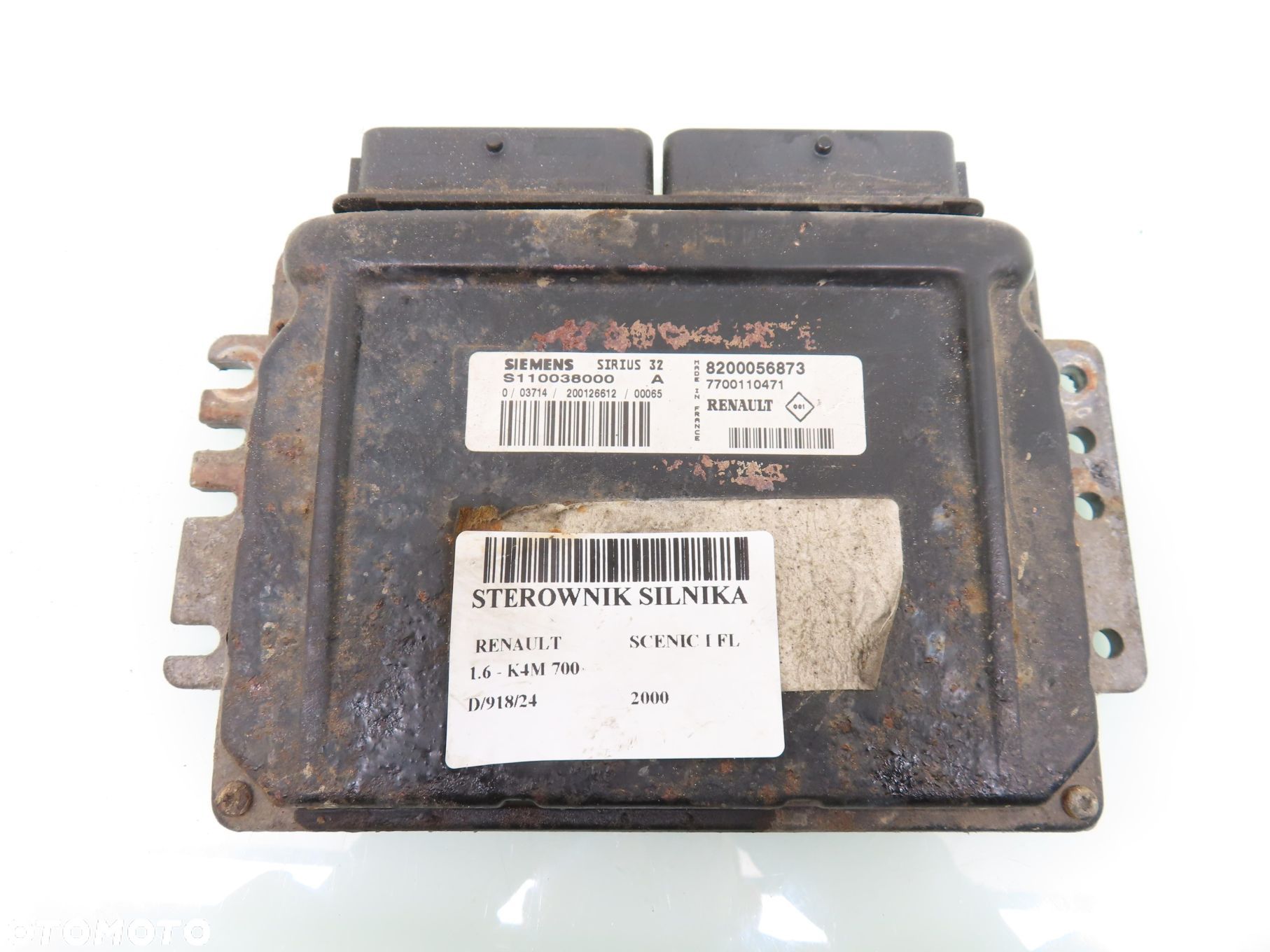 STEROWNIK RENAULT SCENIC I FL 1.6 16V S110038000A - 1